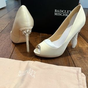 Ivory Badgley Mischka Heels
